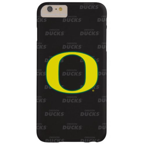 Oregon  Repeating Black Pattern Barely There iPhone 6 Plus Case