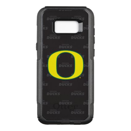 Oregon | Repeating Black Pattern OtterBox Commuter Samsung Galaxy S8+ Case
