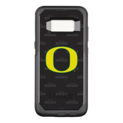 Oregon | Repeating Black Pattern OtterBox Commuter Samsung Galaxy S8 Case