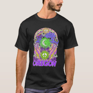 Oregon Retro Vintage Mountains T-Shirt