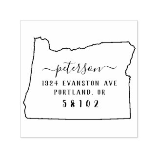 Oregon Return Address Stamp Self-Inking