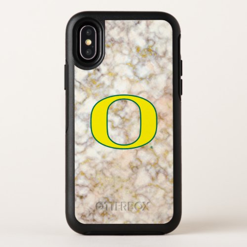 Oregon  Rose Marble OtterBox Symmetry iPhone X Case