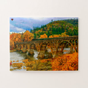 Oregon Rver Bridges Jigsaw Puzzle