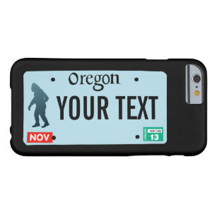 Oregon Sasquatch License Plate Barely There iPhone 6 Case