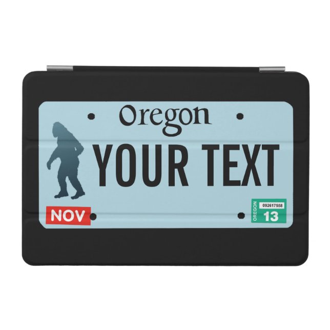 Oregon Sasquatch License Plate iPad Mini Cover (Horizontal)