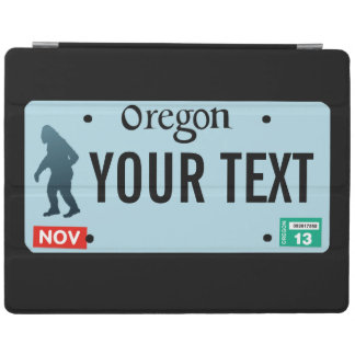 Oregon Sasquatch License Plate iPad Smart Cover