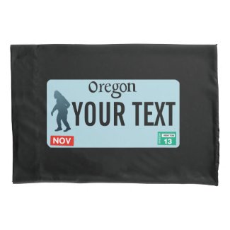 Oregon Sasquatch License Plate