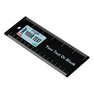 Oregon Sasquatch License Plate Ruler