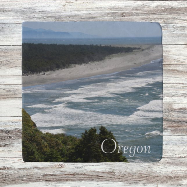 Oregon Scenic Coastal Seascape Trivet (In Situ)