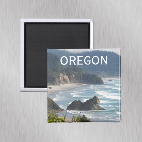Oregon Scenic Coastline Seascape Magnet