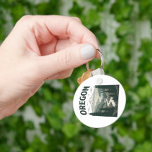 Oregon Scenic Keychain