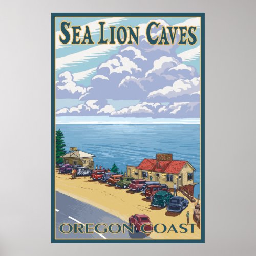 Oregon _ Sea Lion Caves Poster