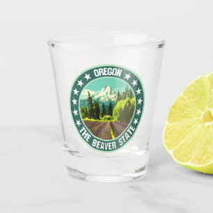 Oregon                                             shot glass