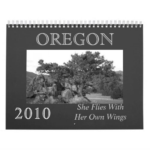 Oregon Spirit Calendar