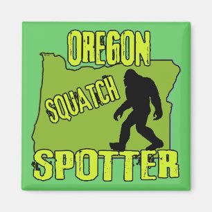 Oregon Squatch Spotter Magnet