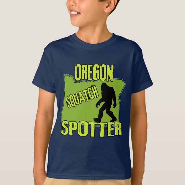 Oregon Squatch Spotter T-Shirt (Front)