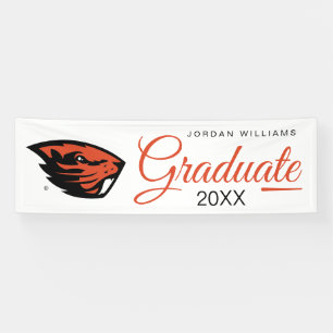 Oregon State Beavers Beaver Head Banner