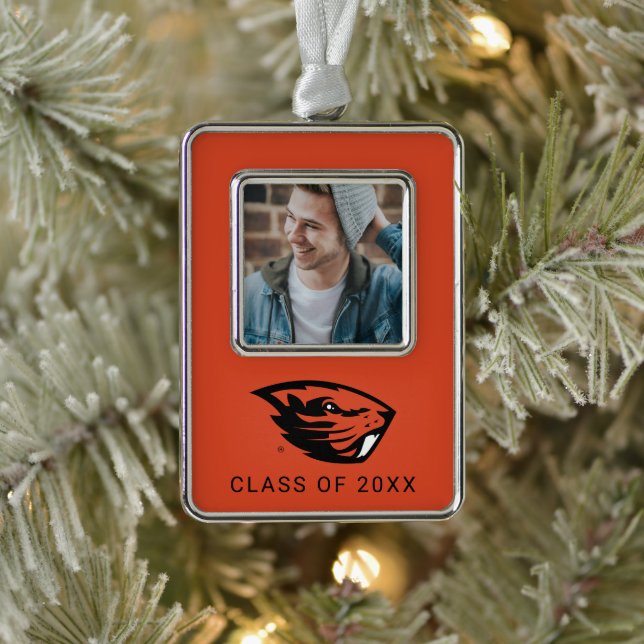 Oregon State Beavers | Beaver Head Christmas Ornament (Tree)