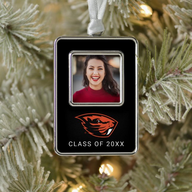 Oregon State Beavers | Beaver Head Christmas Ornament (Tree)