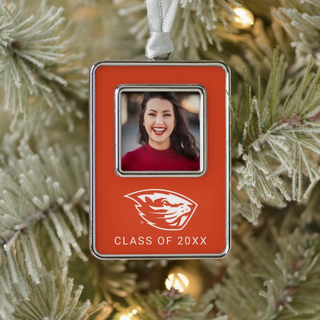 Oregon State Beavers | Beaver Head Christmas Ornament (Tree)