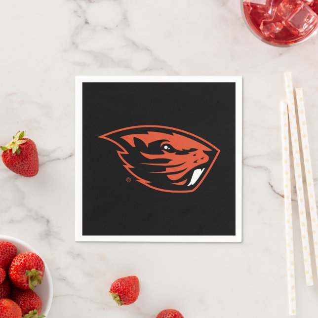 Oregon State Beavers | Beaver Head Napkins (Insitu)