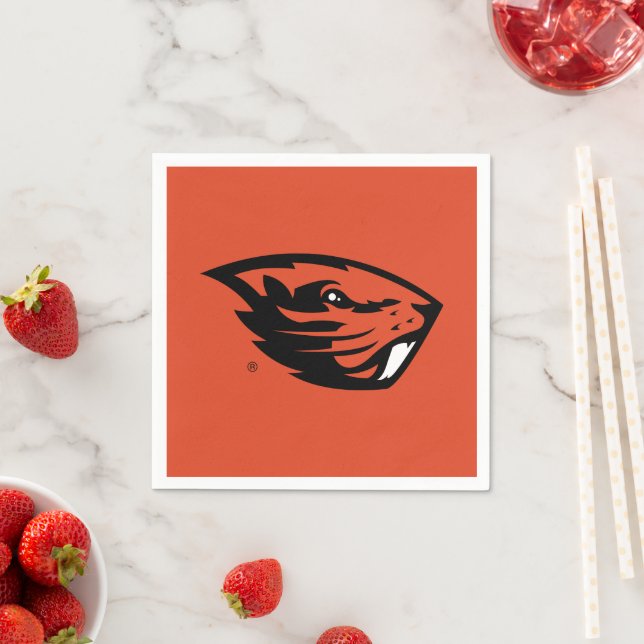 Oregon State Beavers | Beaver Head Napkins (Insitu)