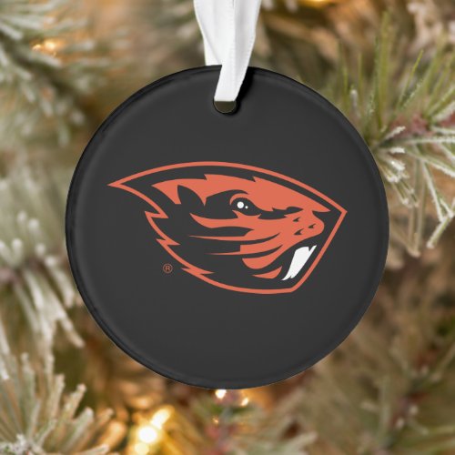 Oregon State Beavers  Beaver Head Ornament