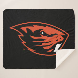 Oregon State Beavers | Beaver Head Sherpa Blanket