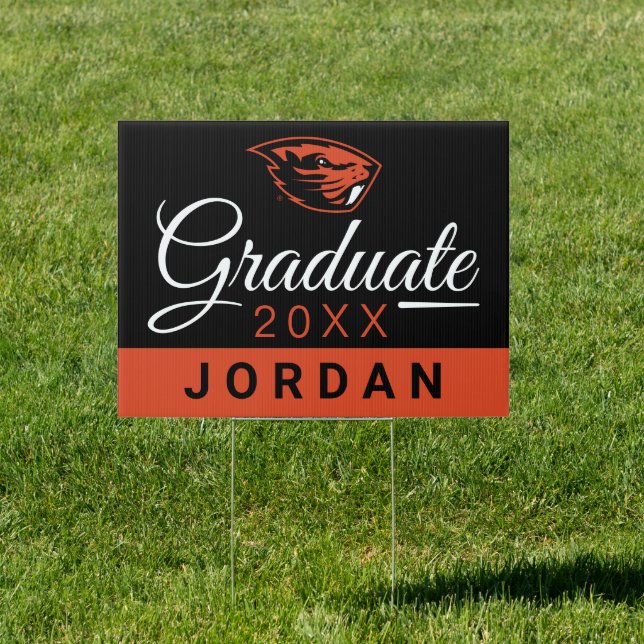 Oregon State Beavers | Beaver Head Sign (Insitu)