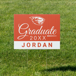 Oregon State Beavers | Beaver Head Sign