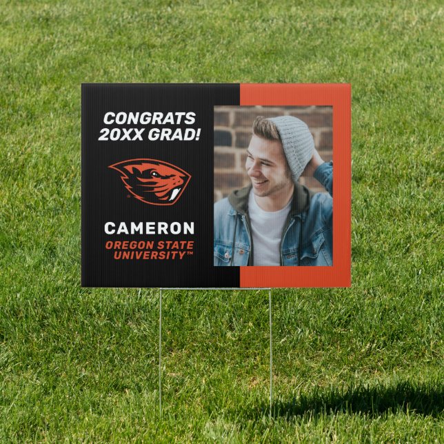 Oregon State Beavers | Beaver Head Sign (Insitu)