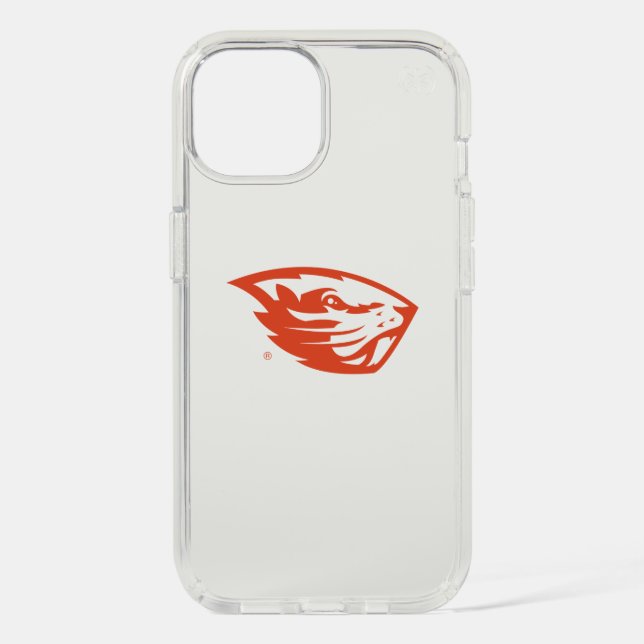 Oregon State Beavers | Beaver Head Speck iPhone Case (Front)