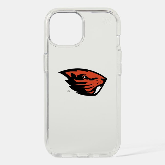 Oregon State Beavers | Beaver Head Speck iPhone Case (Front)