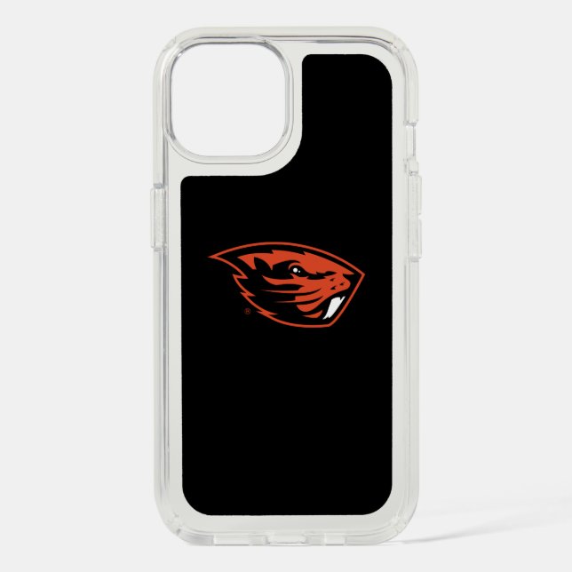 Oregon State Beavers | Beaver Head Speck iPhone Case (Front)