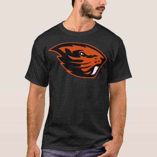 Oregon State Beavers Logo Sticker T_Shirt