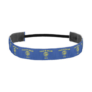 Oregon State Flag Athletic Headband