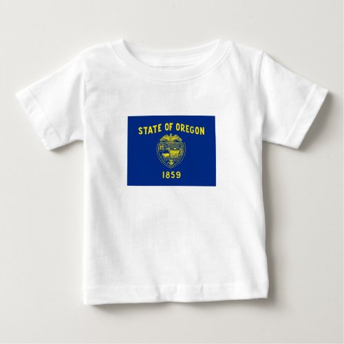 Oregon State Flag Baby T_Shirt