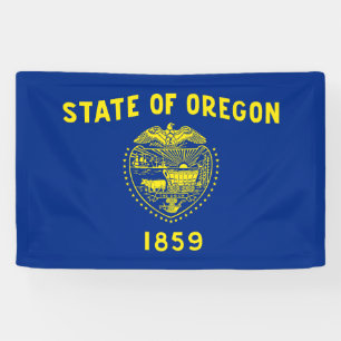 Oregon State Flag Banner