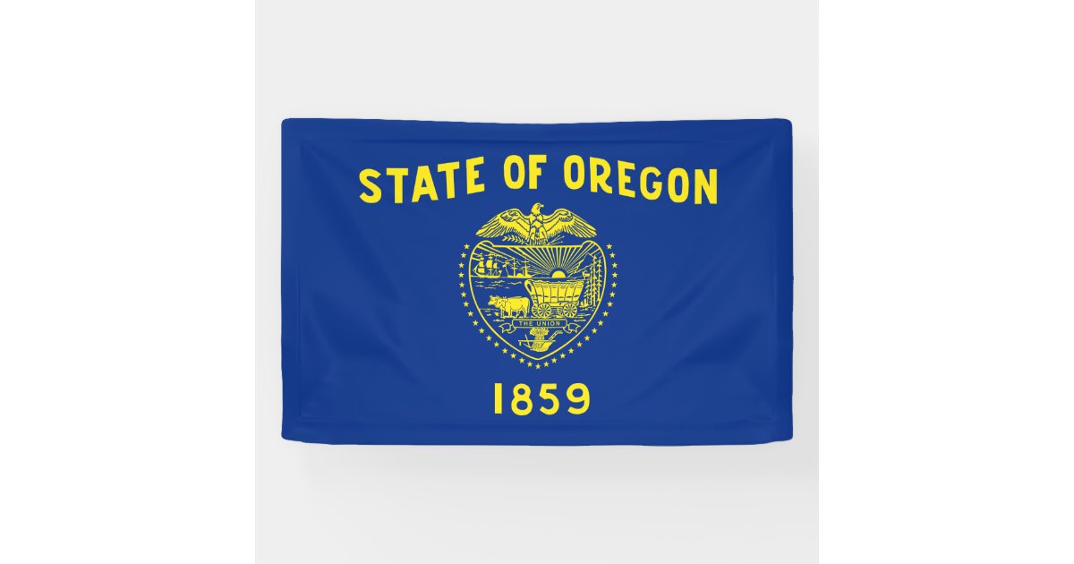 Oregon State Flag Banner | Zazzle