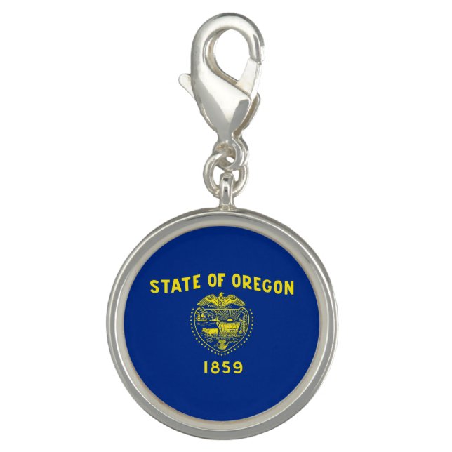 Oregon State Flag Charm (Front)