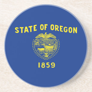 Oregon State Flag Coaster