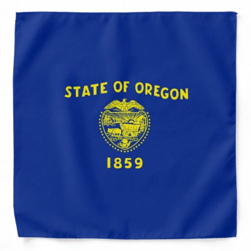 Oregon State Flag Design Bandana