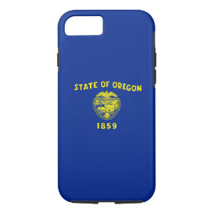 Oregon State Flag Design Decor iPhone 8/7 Case