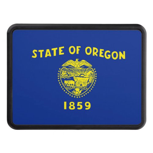Oregon State Flag Design Hitch Cover