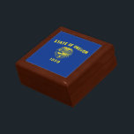 Oregon State Flag Gift Box<br><div class="desc">Patriotic Oregon state flag.</div>