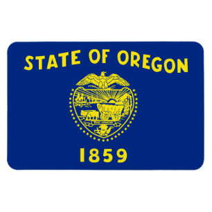 Oregon State flag Magnet
