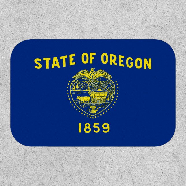 Oregon State Flag Patch (Front)
