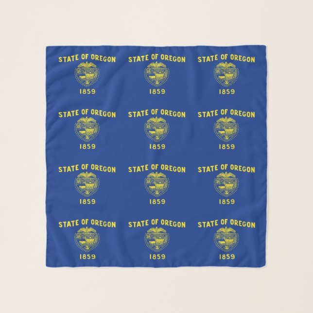 Oregon State Flag Scarf (Front)