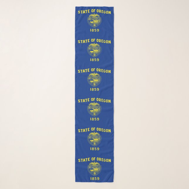 Oregon State Flag Scarf (Front)