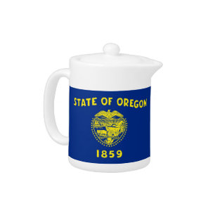 Oregon State Flag Teapot